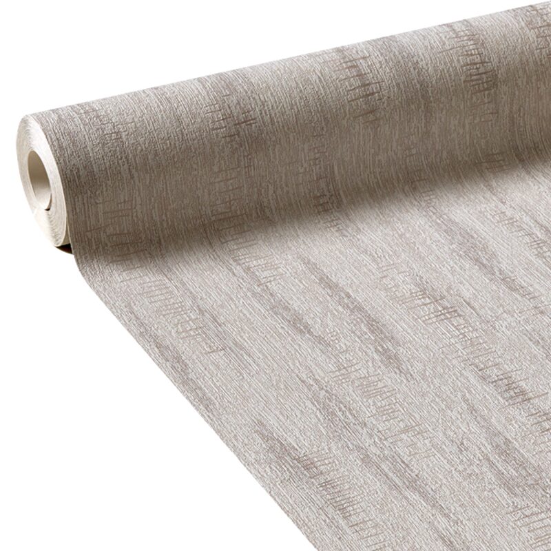 Papier peint vinyle MAHIA coloris taupe
