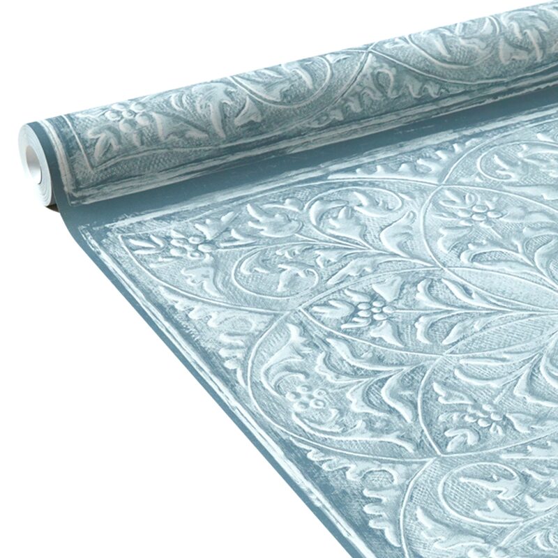 Papier peint intissé FRESCO coloris bleu gris