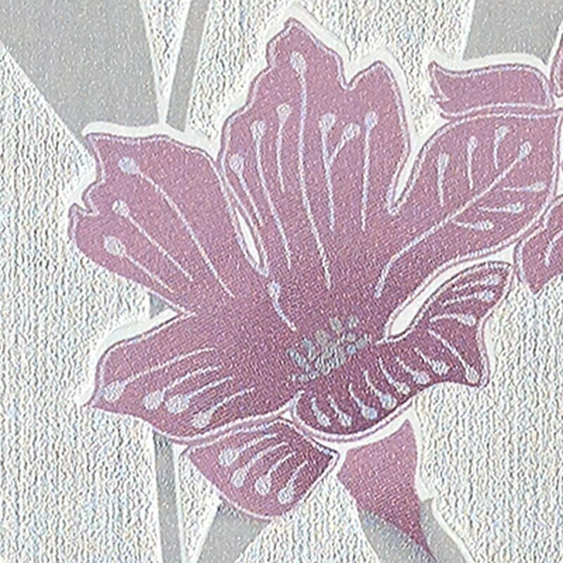 Papier peint intissé BLOOM coloris gris perle