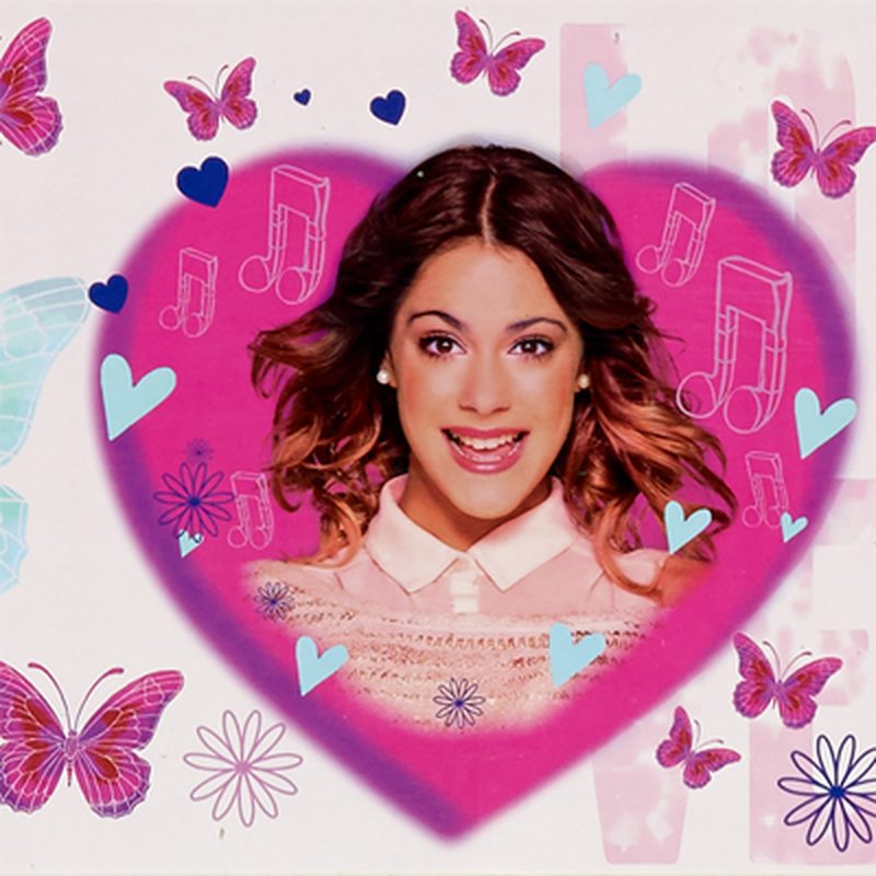 Frise vinyle VIOLETTA coloris blanc