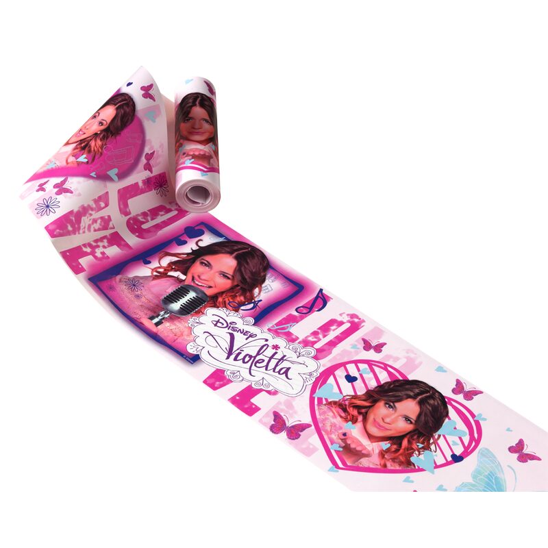 Frise vinyle VIOLETTA coloris blanc