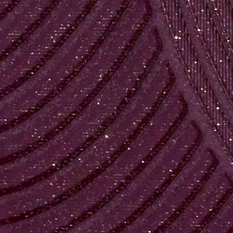 Papier peint vinyle LOUXOR coloris aubergine