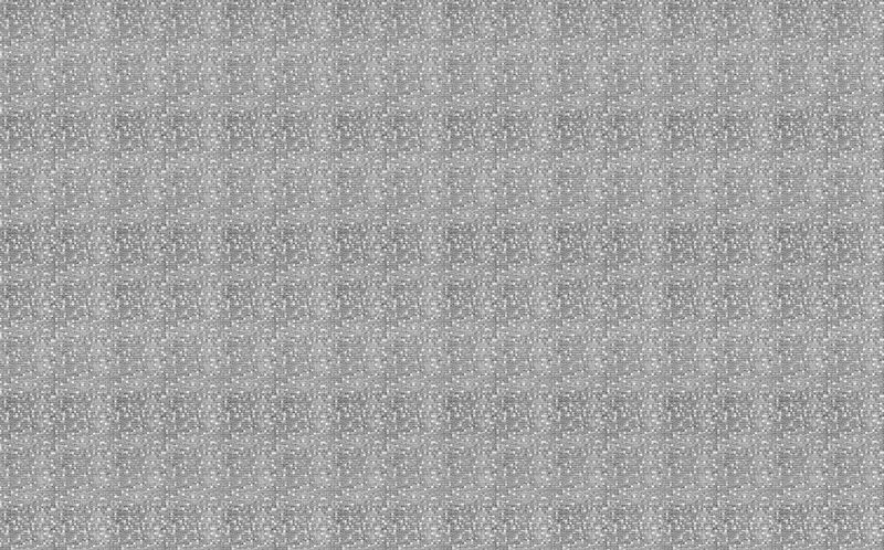 Papier peint vinyle MINI MOSAIQUE coloris gris béton