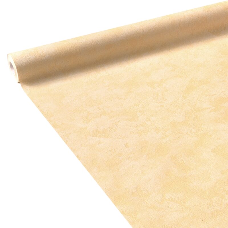 Papier peint intissé MALAGA coloris jaune doux