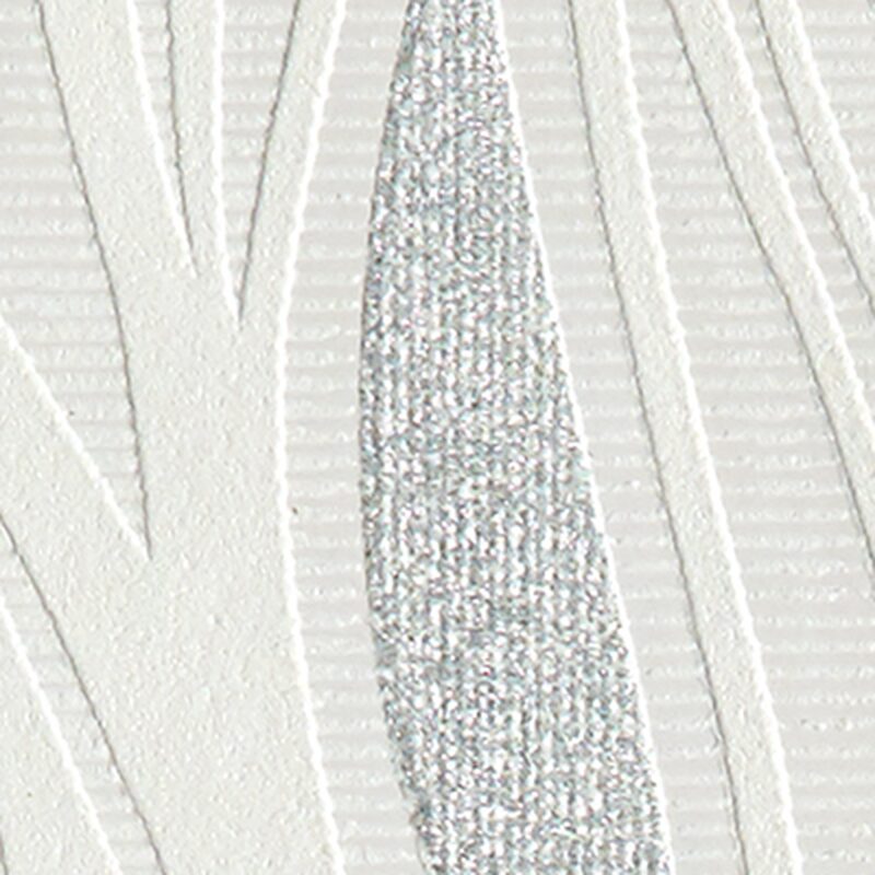 Papier peint vinyle SHINNING coloris blanc