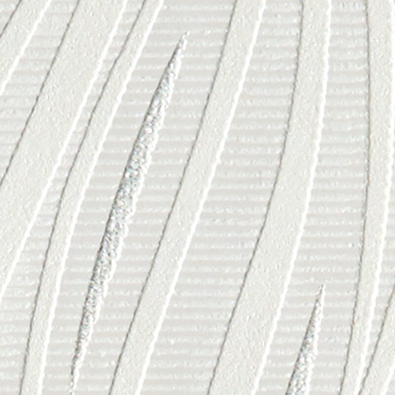 Papier peint vinyle SHINNING coloris blanc