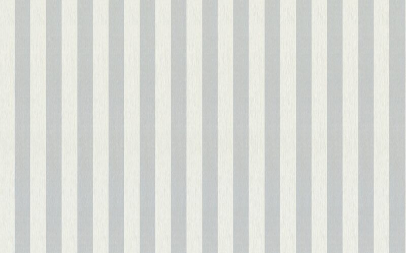 Papier peint intissé CALICO STRIPE coloris gris perle