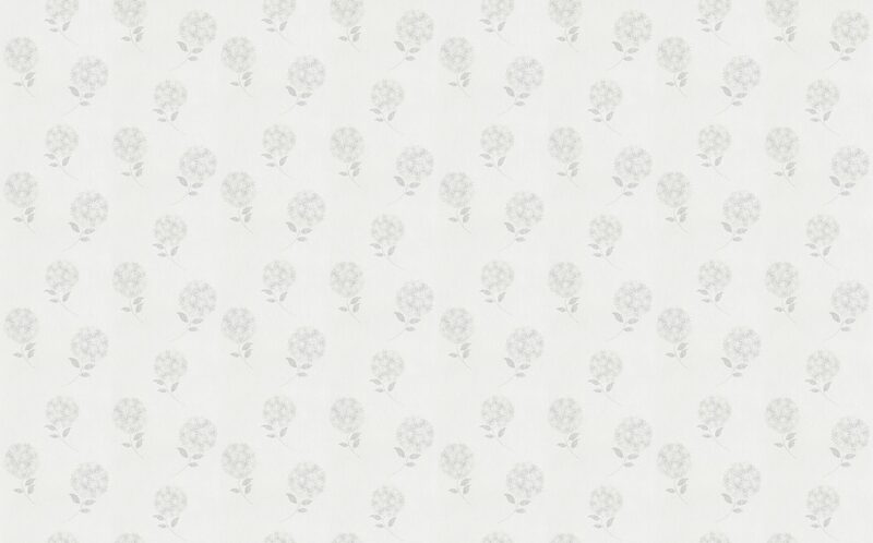 Papier peint intissé BOUQUETS SCINTILLANTS coloris blanc