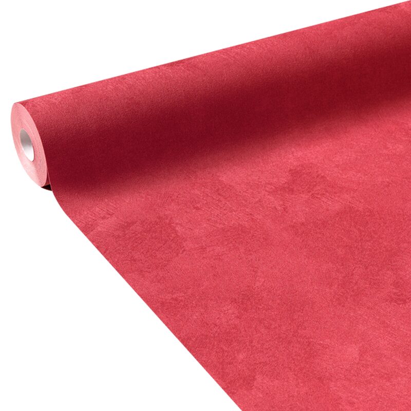 Papier peint intissé CLASSIC LINE coloris rouge
