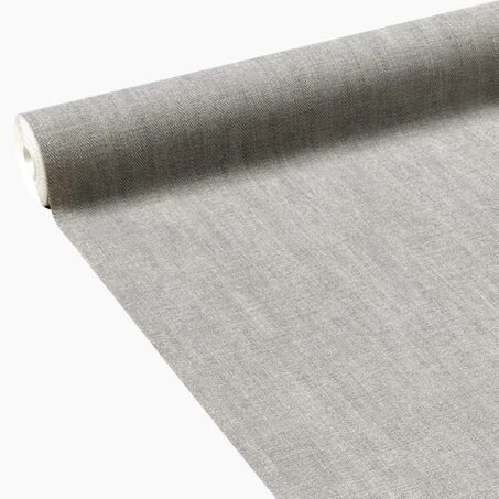 Papier peint intissé TWEED coloris gris moyen