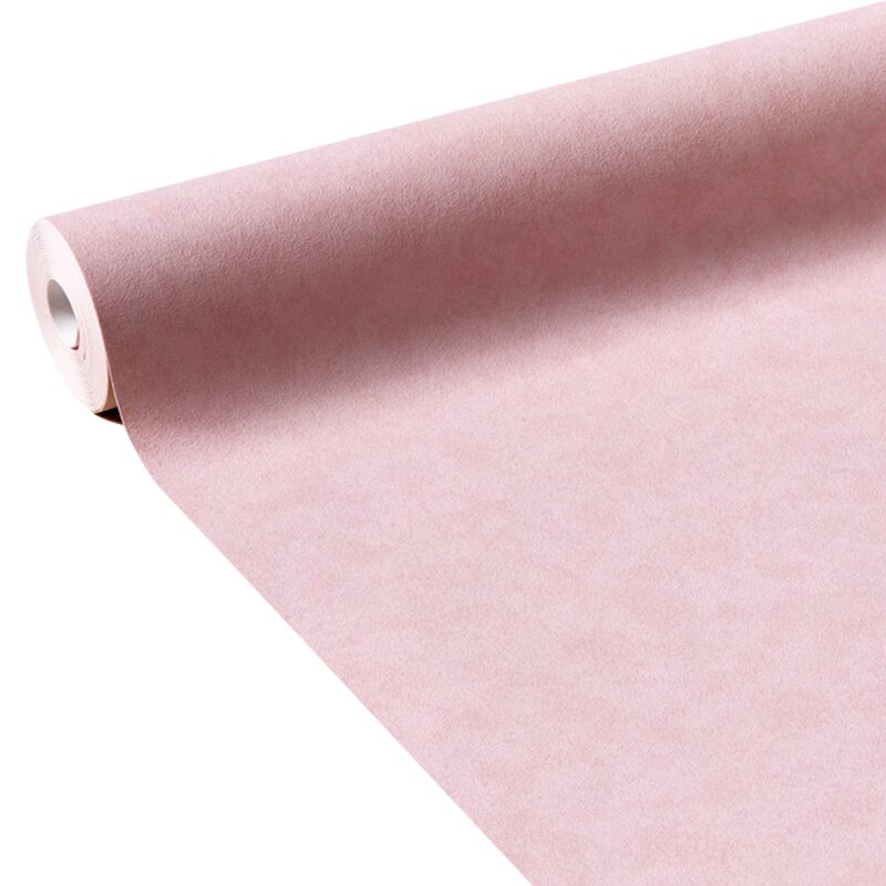 Papier peint intissé AKOYA coloris rose macaron