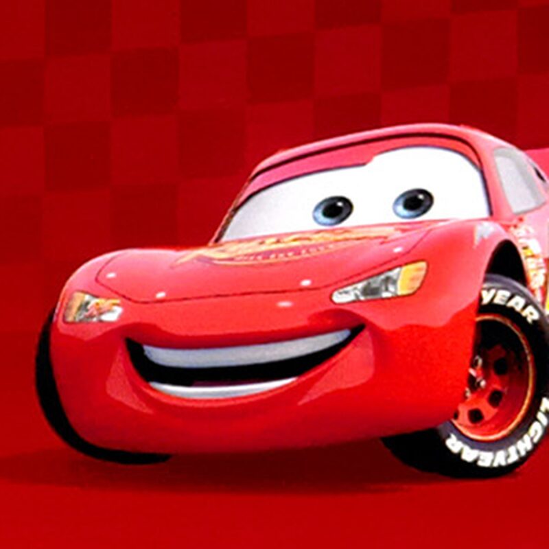 Frise vinyle CARS coloris rouge chinois