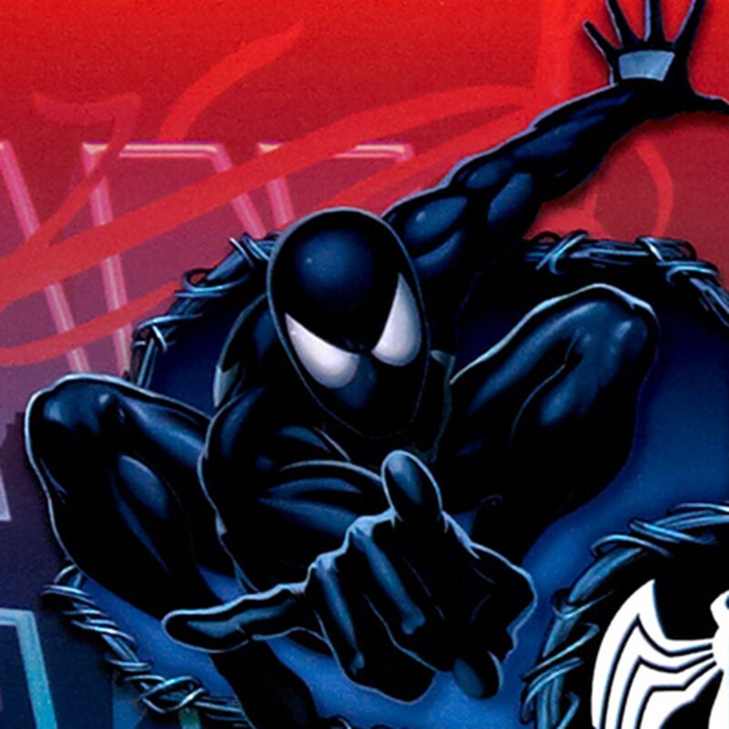 Frise vinyle SPIDERMAN coloris bleuet