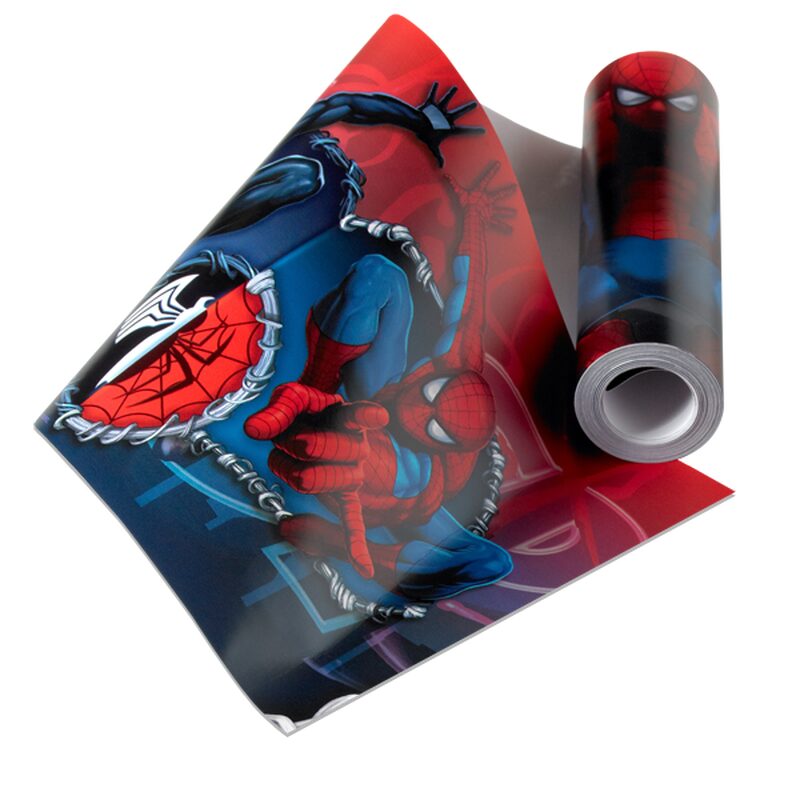 Frise vinyle SPIDERMAN coloris bleuet