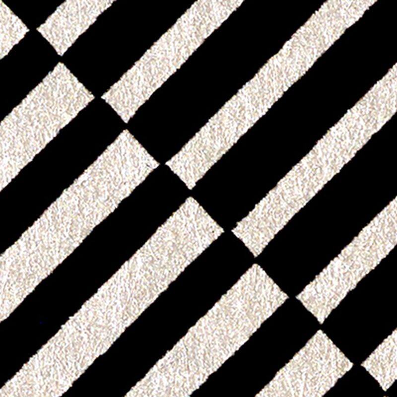 Papier peint intissé floqué THE HYPNOTIST coloris or