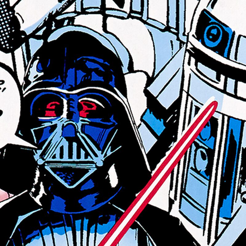 Papier peint STAR WARS coloris noir
