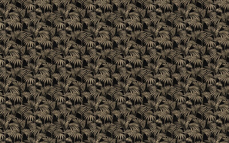 Papier peint intissé HONOLULU coloris noir