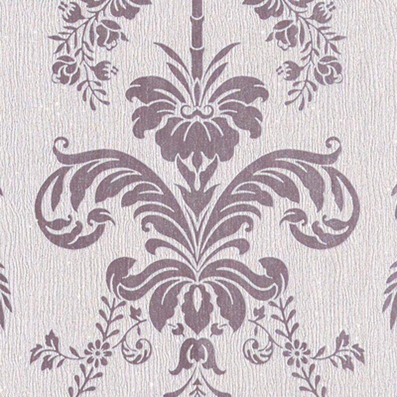 Papier peint intissé LA PALMA coloris lilas rose