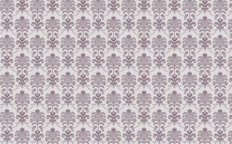 Papier peint intissé LA PALMA coloris lilas rose