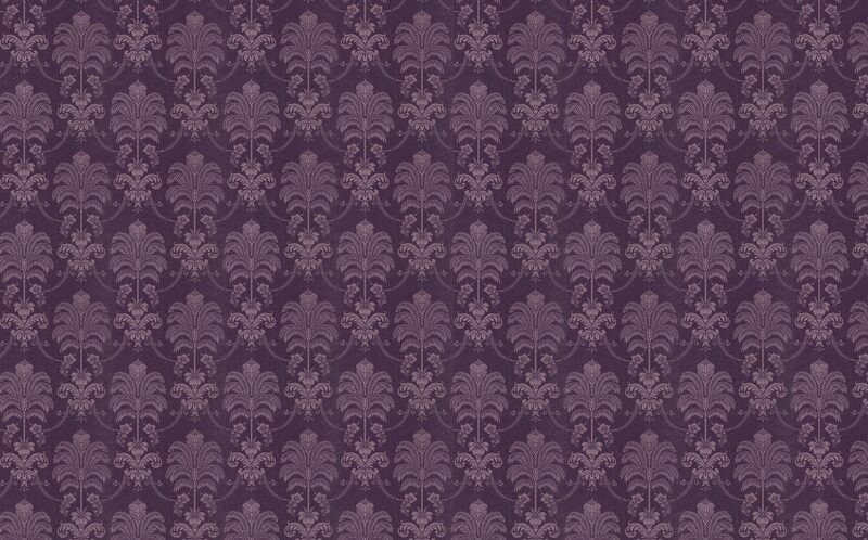 Papier peint intissé LA PALMA coloris mauve