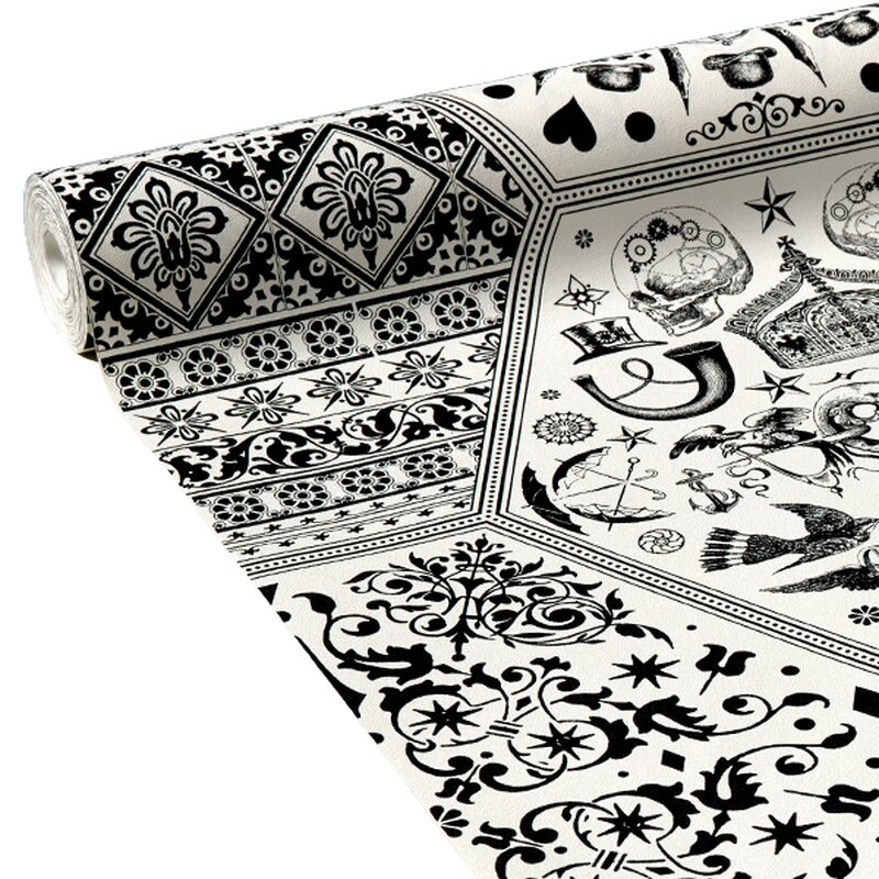 Papier peint intissé WORLD HERITAGE coloris noir