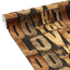 Papier peint intissé WOOD LETTERS coloris ton bois