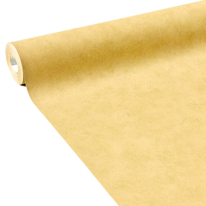 Papier peint intissé ALABAMA coloris jaune mimosa