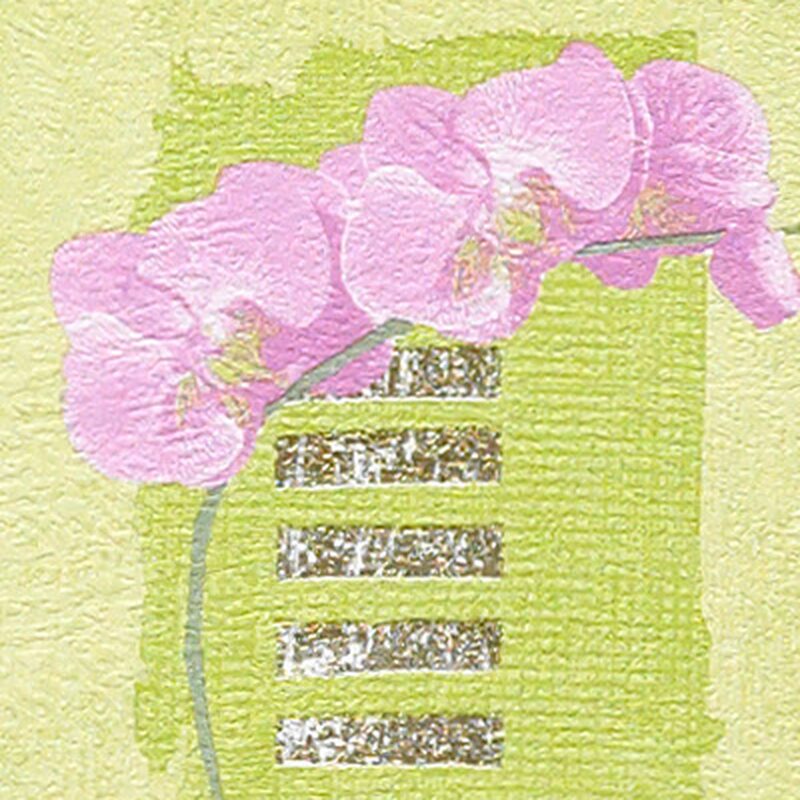 Frise HIROSAKI coloris vert anis