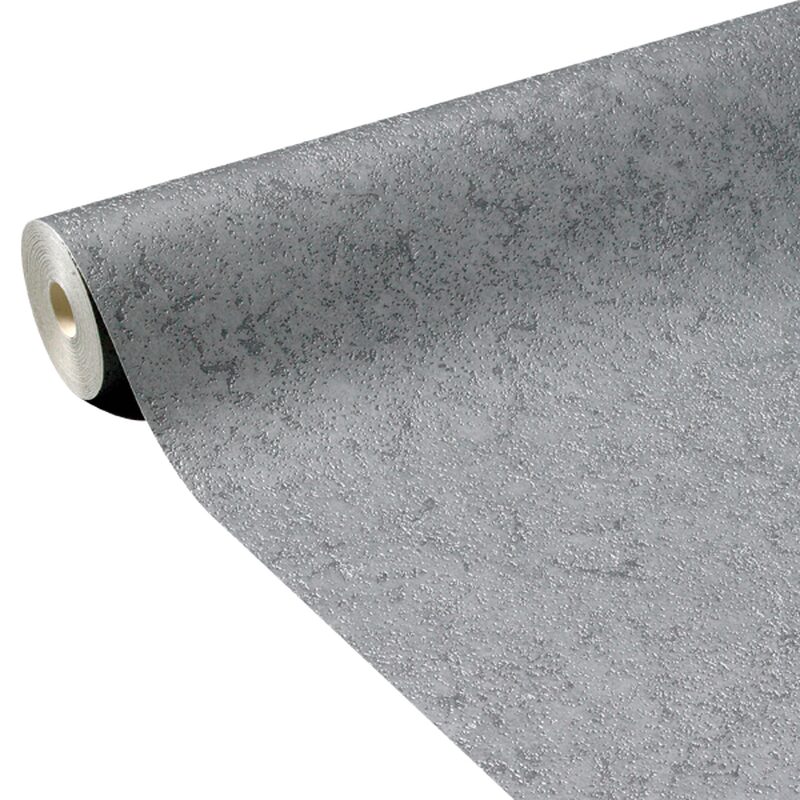 Papier peint vinyle EXPRESSO coloris argent