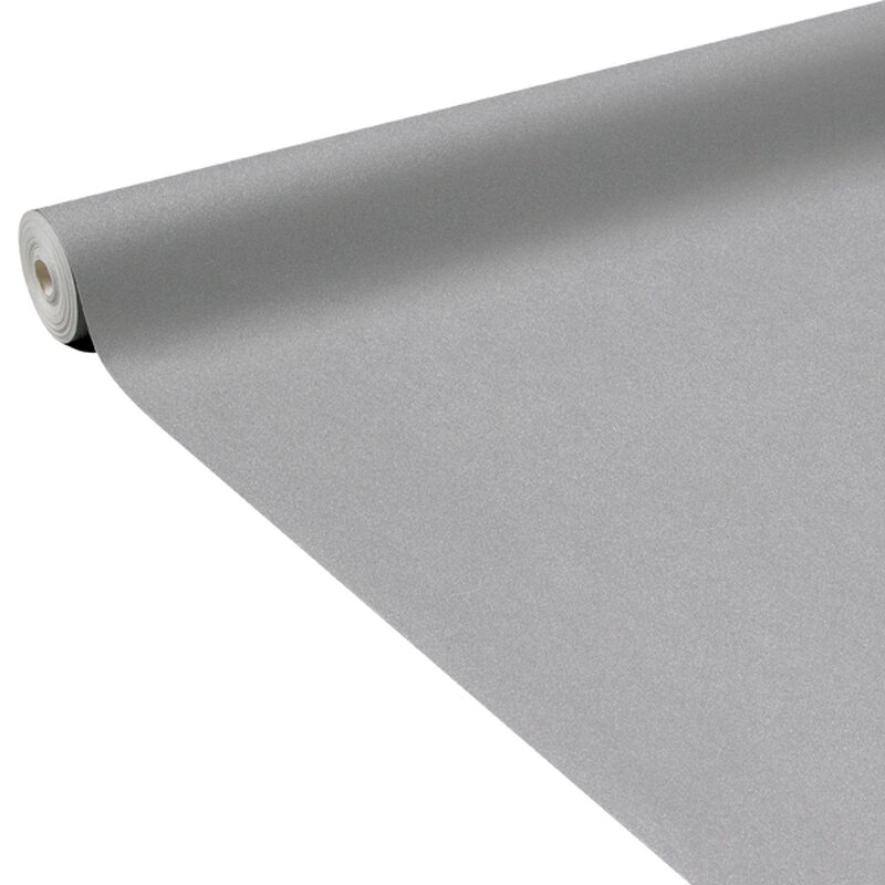 Papier peint vinyle ETERNITY coloris argent