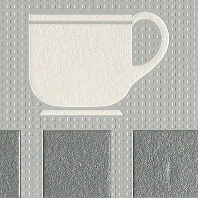 Papier peint vinyle CUP coloris écru
