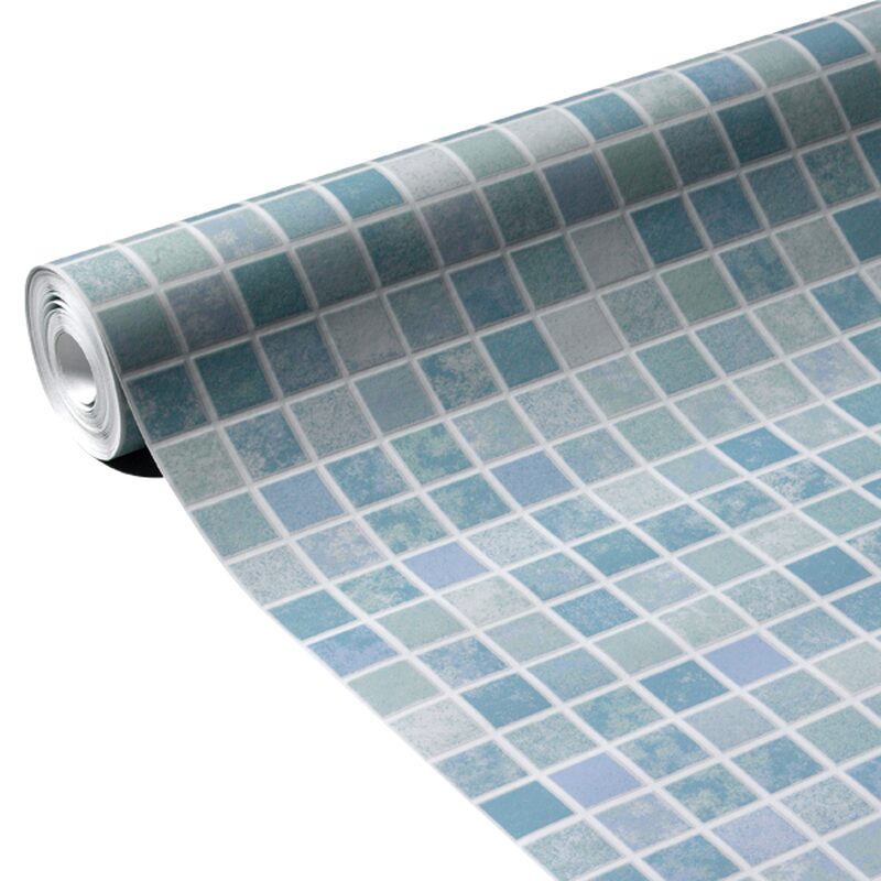 Papier peint intissé RIVIERA coloris bleu ciel