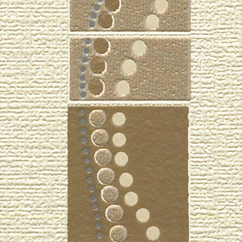 Frise vinyle SQUARE-SPOT coloris sable beige