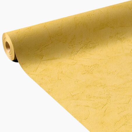 Papier peint intissé RAVENNE coloris jaune bouton d'or