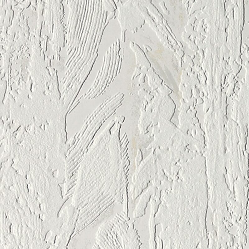 Papier peint vinyle HAUSSONVILLE coloris blanc