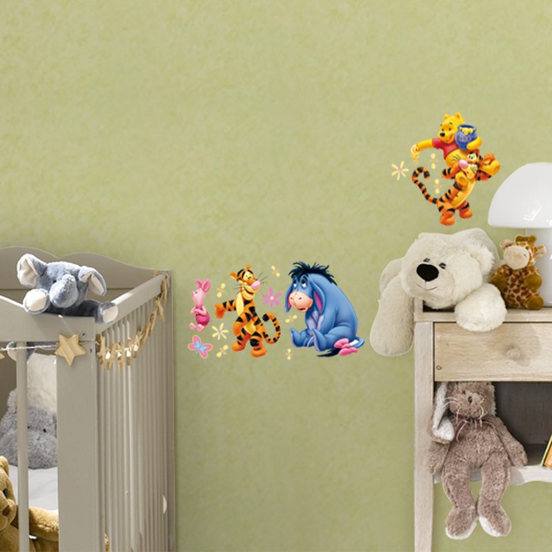 Sticker WINNIE coloris abricot