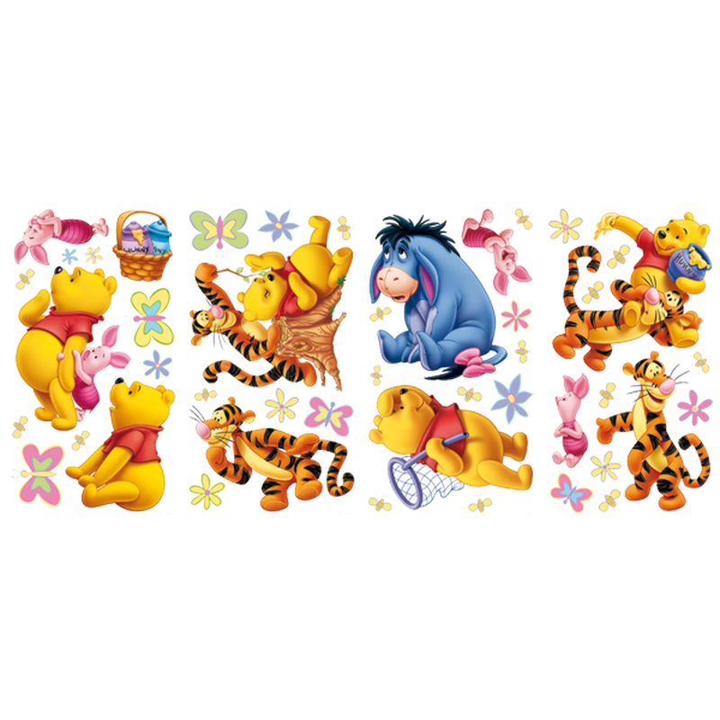 Sticker WINNIE coloris abricot