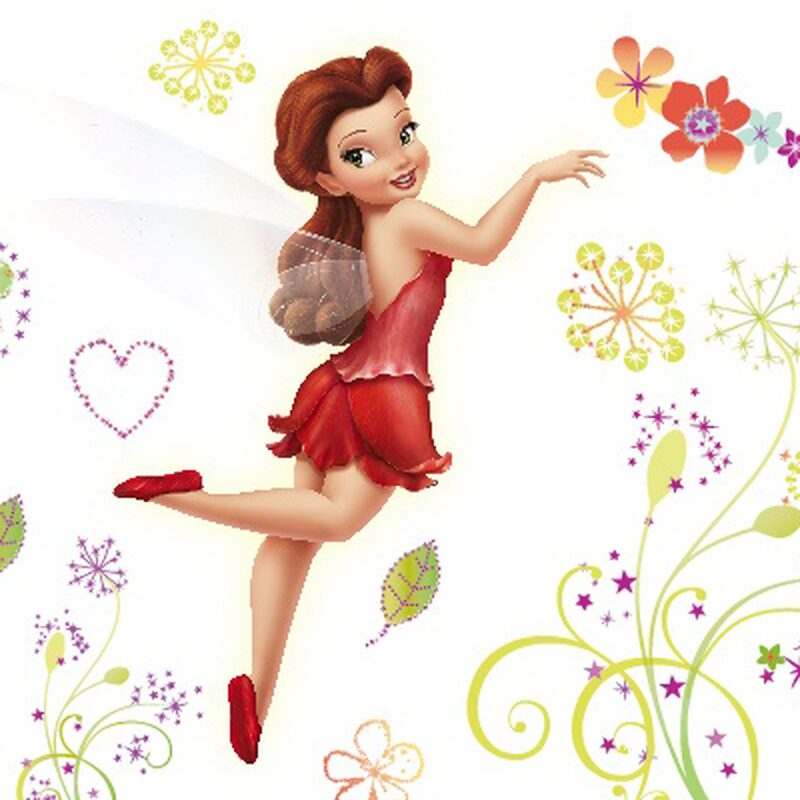 Sticker FAIRIES coloris lilas