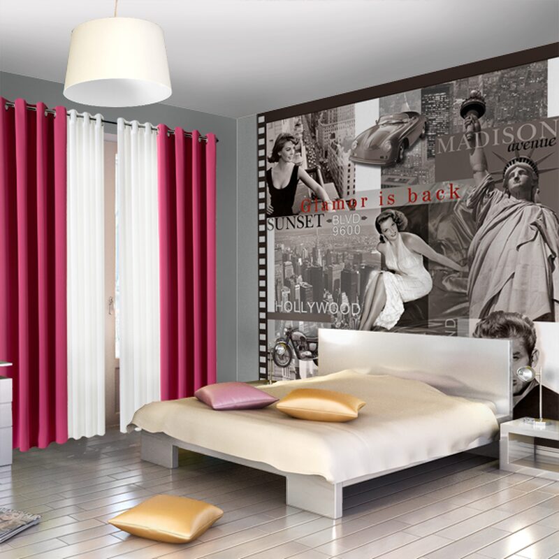 Papier peint panoramique XL HOLLYWOOD 250 x 250 cm