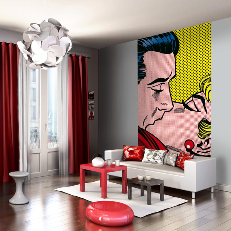 Papier peint panoramique L KISS 139,5 x 260 cm