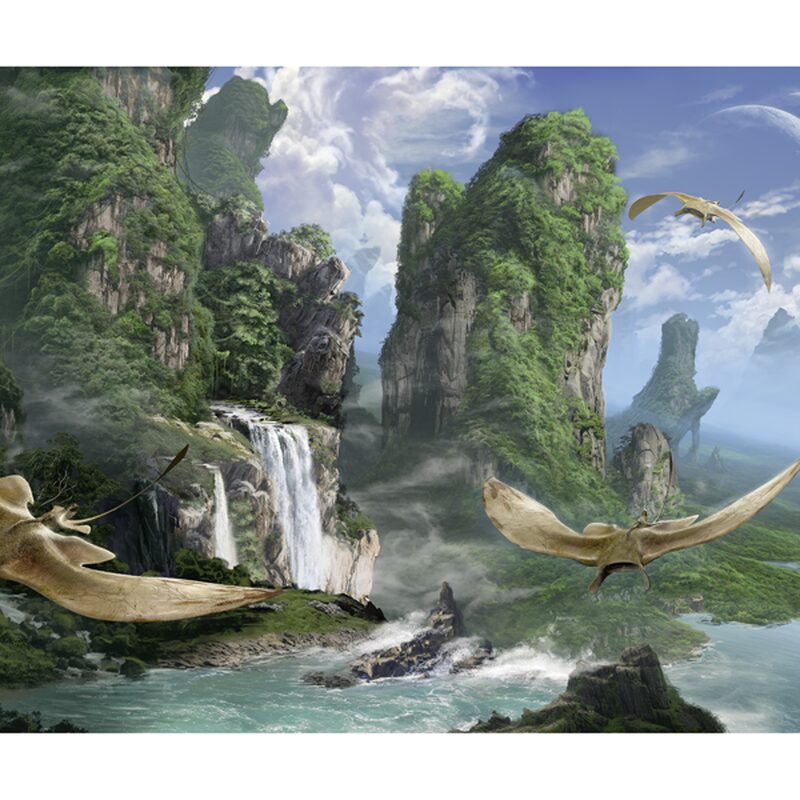 Papier peint panoramique XL SKYRAYS 300 x 250 cm