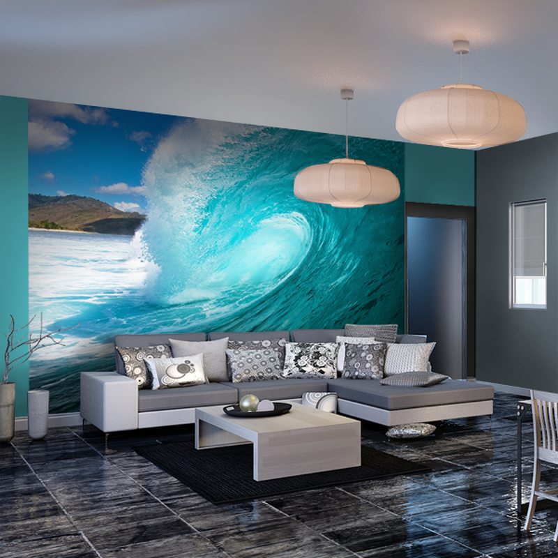 Papier peint panoramique XL WAVE 300 x 250 cm