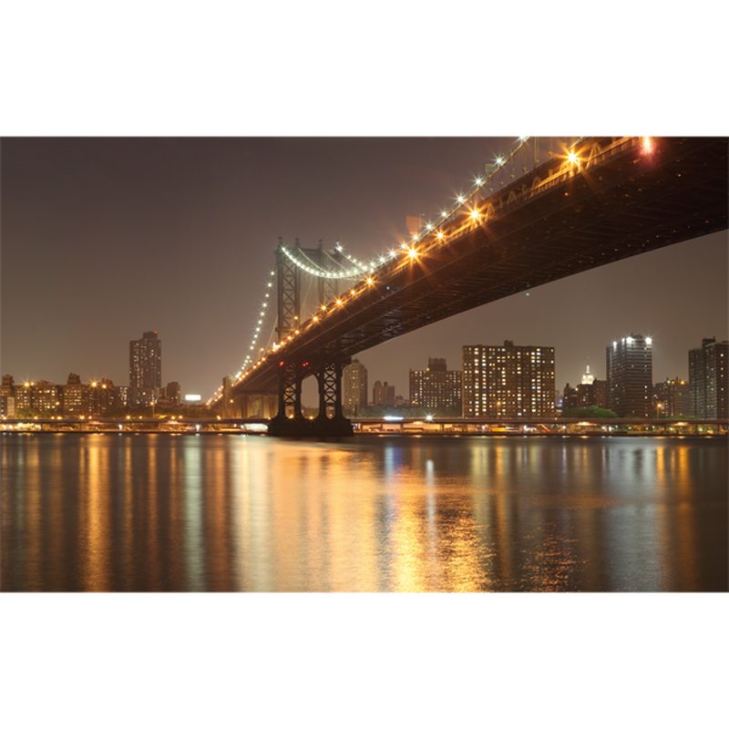 Papier peint panoramique XXL MANHATTAN BRIDGE 400 x 250 cm