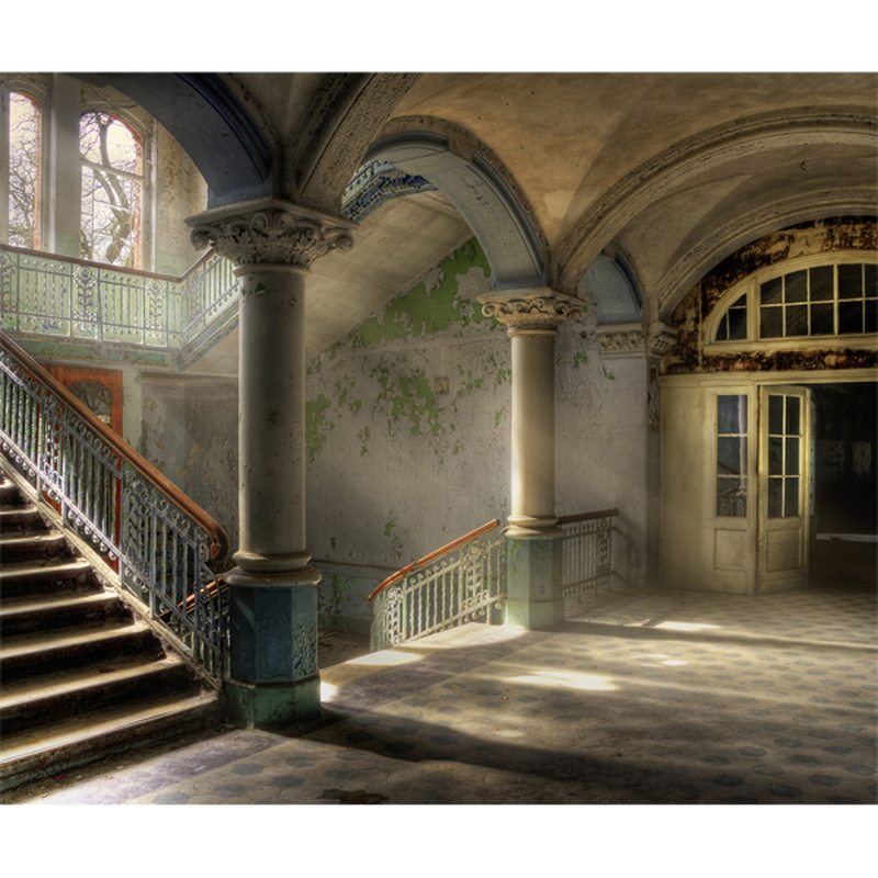 Papier peint panoramique XL VINTAGE VILLA HALL 300 x 250 cm