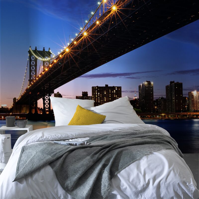 Poster extra large PONT DE MANHATTAN 300 x 280 cm