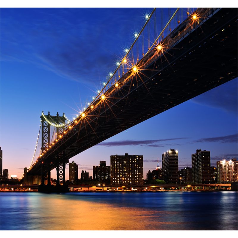 Poster extra large PONT DE MANHATTAN 300 x 280 cm