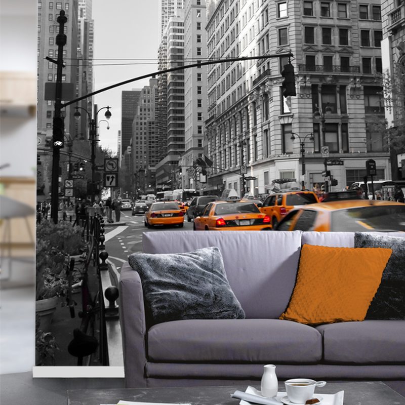 Poster extra large TAXI CAB 300 x 280 cm