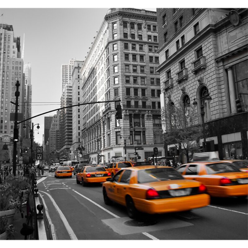 Poster extra large TAXI CAB 300 x 280 cm