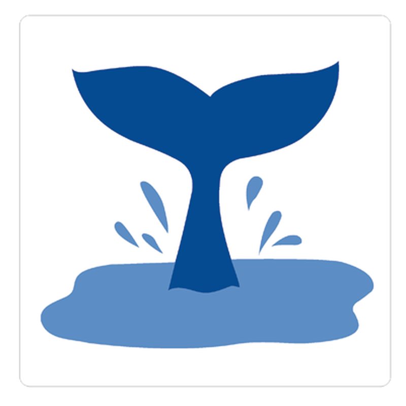 Sticker de carrelage AU BORD DE LA MER coloris bleu outremer
