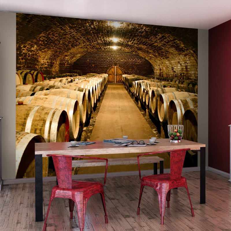 Papier peint panoramique XL CELLAR 300 x 250 cm